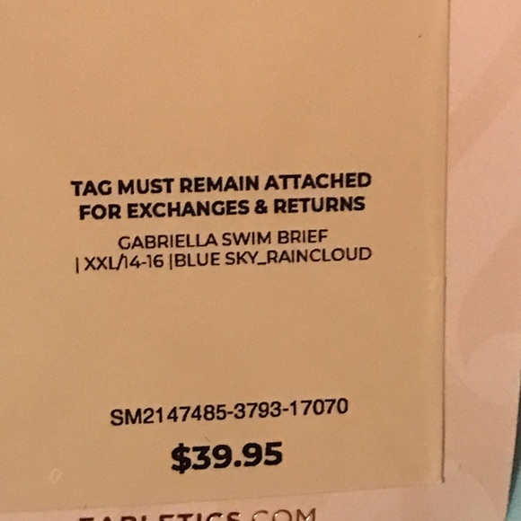 Great and blue swim bottoms - Picture 2 of 2